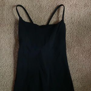Flattering workout mini dress/long tank